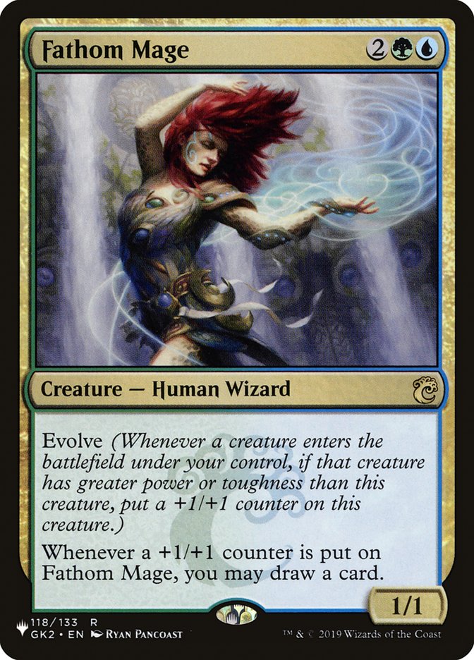 Fathom Mage [The List] Magic: The Gathering