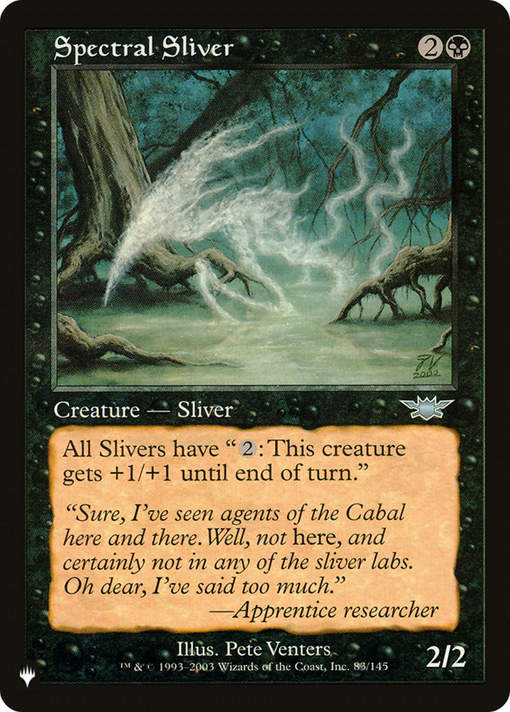 Spectral Sliver [The List] Magic: The Gathering
