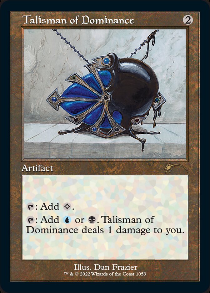 Talisman of Dominance (Foil Etched) [Secret Lair Drop Series] Magic: The Gathering