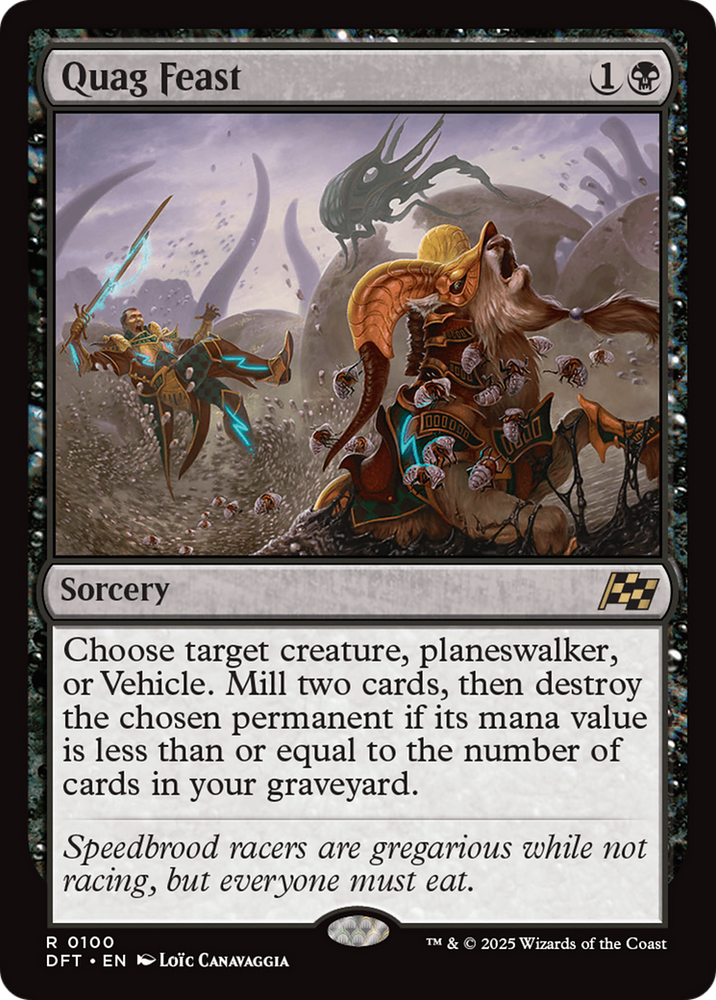 Quag Feast [Aetherdrift] Magic: The Gathering