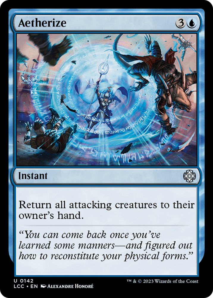 Aetherize [The Lost Caverns of Ixalan Commander] Magic: The Gathering