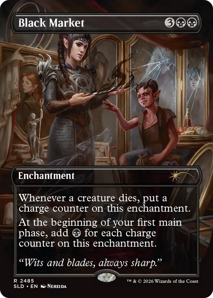 Black Market (2485) [Secret Lair Drop Series] Magic: The Gathering