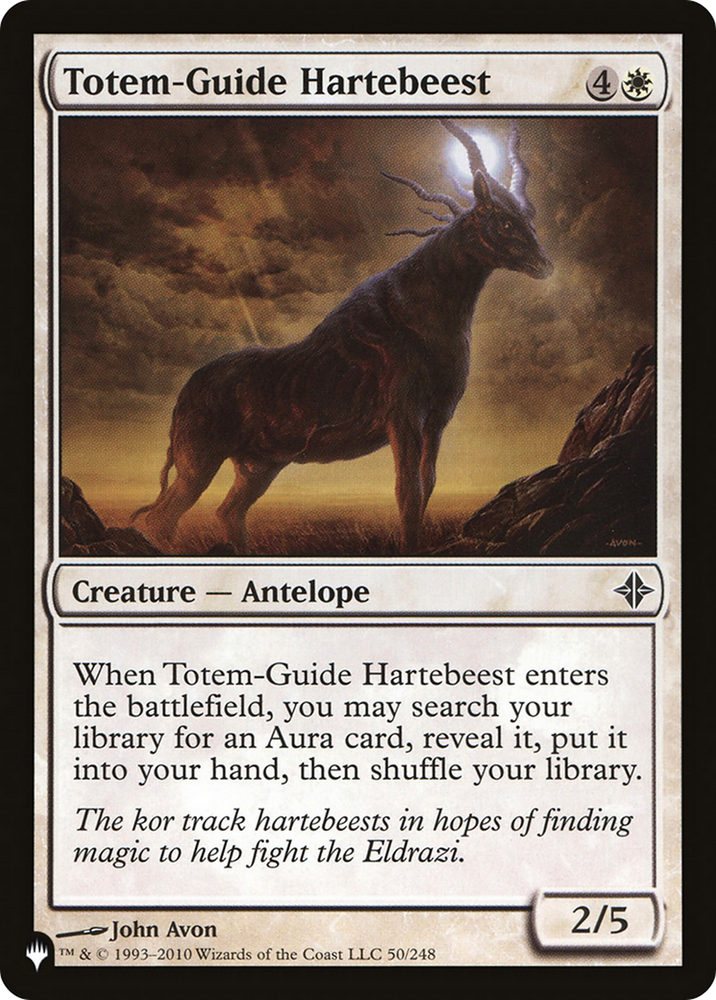 Totem-Guide Hartebeest [The List] Magic: The Gathering