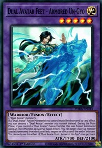 Dual Avatar Feet - Armored Un-Gyo [PHRA-EN033] Super Rare Yu-Gi-Oh!