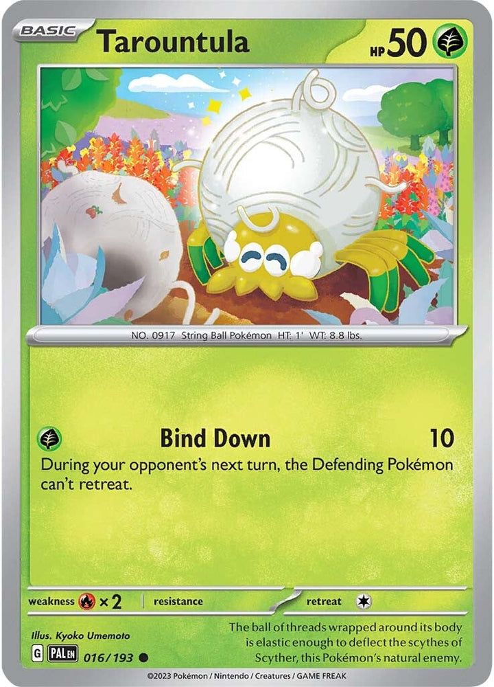 Tarountula (016/193) [Scarlet & Violet: Paldea Evolved] Pokémon