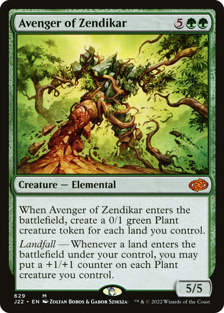 Avenger of Zendikar [Jumpstart 2022] Magic: The Gathering