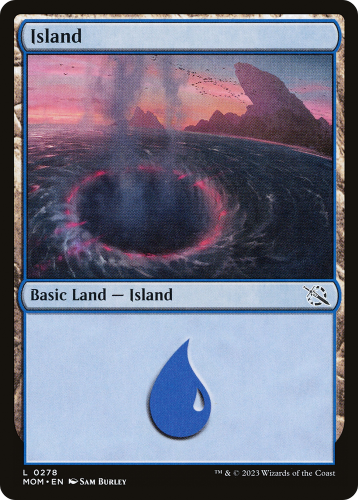 Island (278) [March of the Machine] Magic: The Gathering