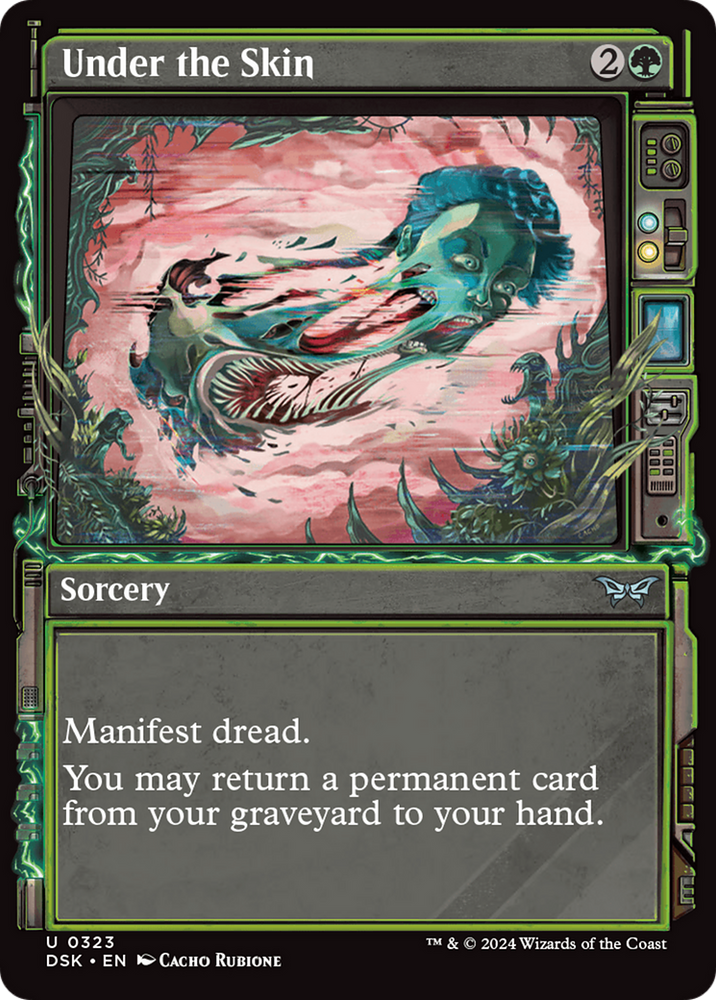 Under the Skin (Showcase) [Duskmourn: House of Horror] Magic: The Gathering