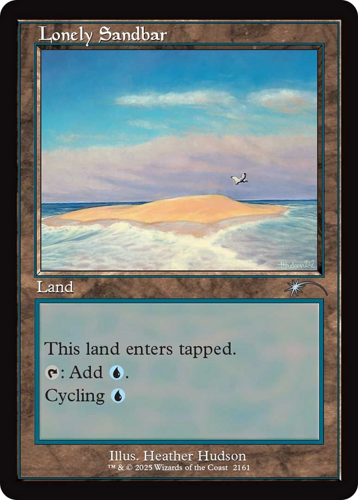 Lonely Sandbar (Retro Frame) [Secret Lair Drop Series] Magic: The Gathering
