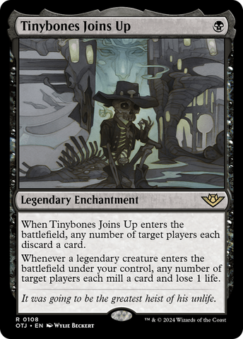 Tinybones Joins Up [Outlaws of Thunder Junction] Magic: The Gathering
