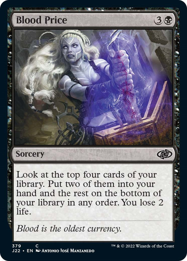 Blood Price [Jumpstart 2022] Magic: The Gathering