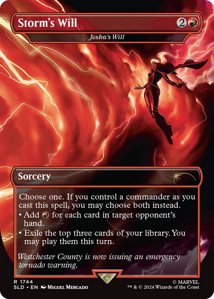 Storm's Will - Jeska's Will [Secret Lair Drop Series] Magic: The Gathering