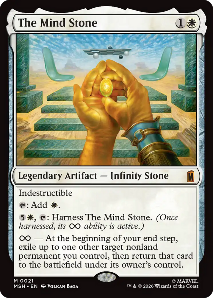 The Mind Stone [Marvel Super Heroes] Magic: The Gathering