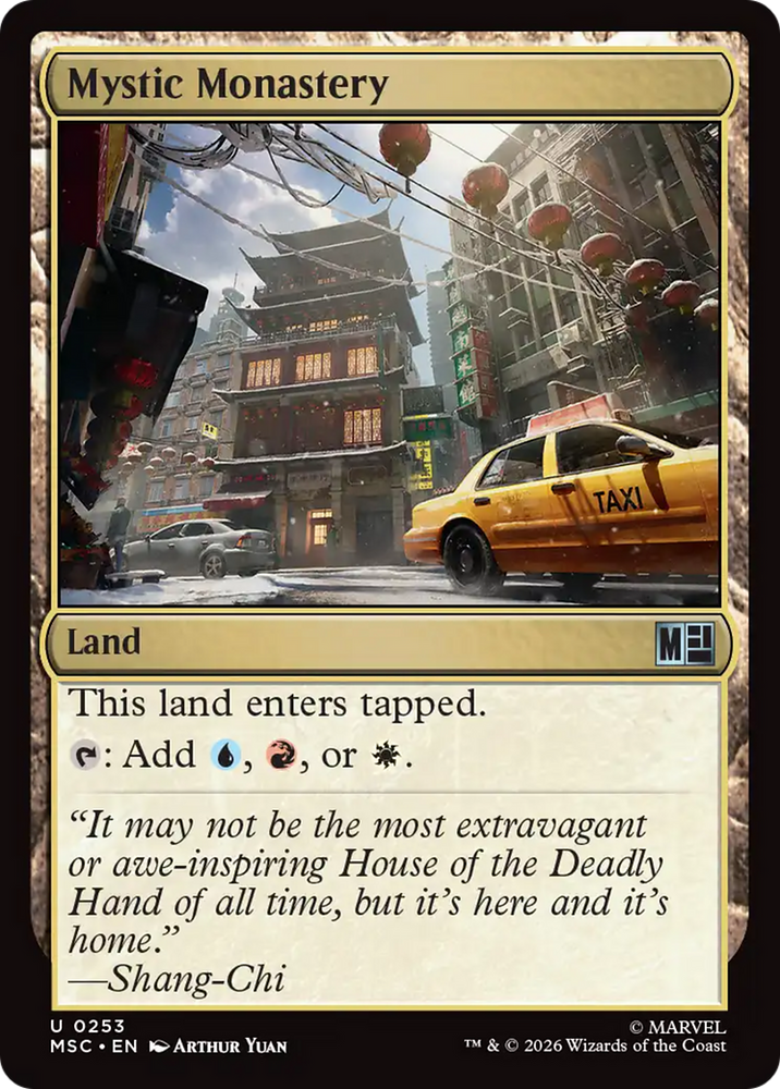Mystic Monastery [Marvel Super Heroes Commander] Magic: The Gathering