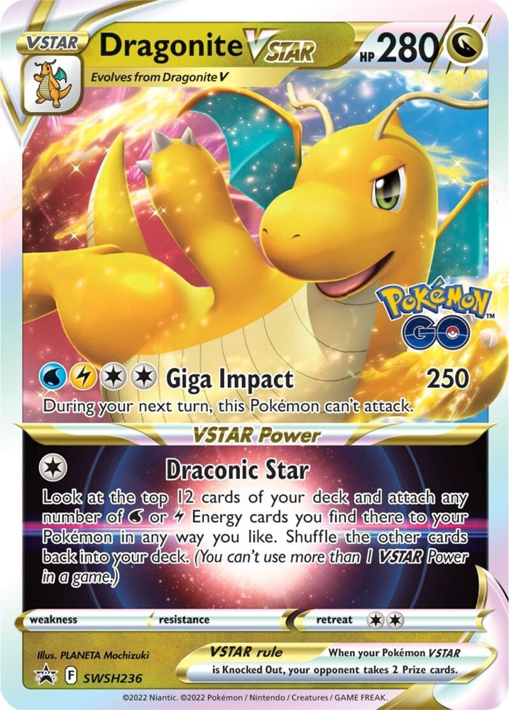 Dragonite VSTAR (SWSH236) [Sword & Shield: Black Star Promos] Pokémon