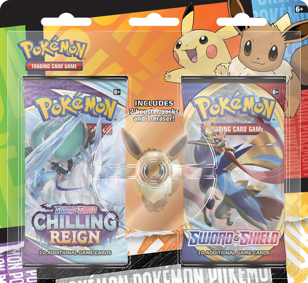 Back to School Eraser Blister (Eevee) Pokémon
