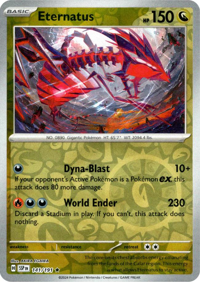 Eternatus (141/191) [Scarlet & Violet: Surging Sparks] Pokémon