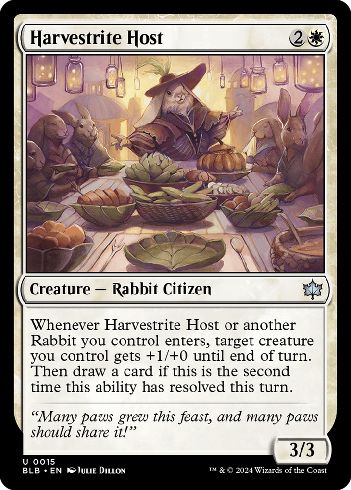 Harvestrite Host [Bloomburrow] Magic: The Gathering