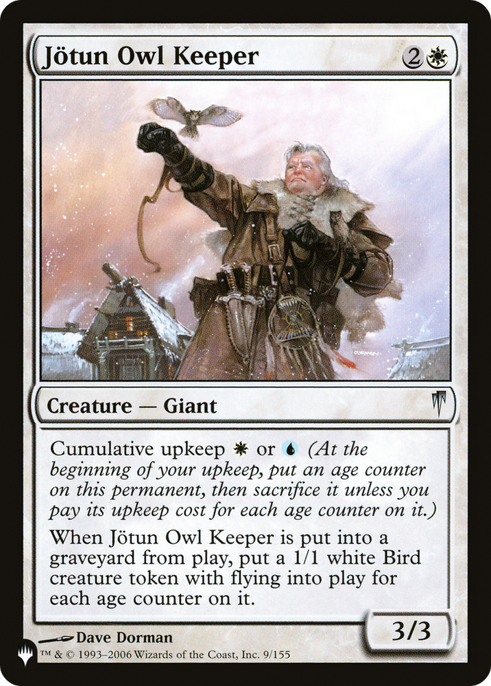 Jotun Owl Keeper [The List] Magic: The Gathering