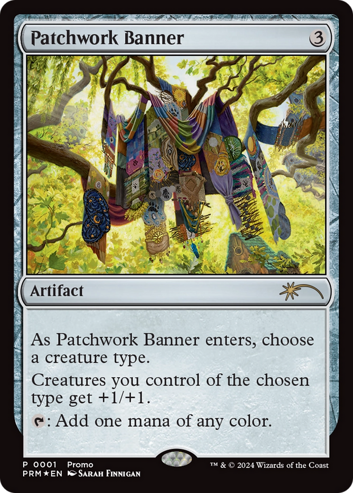 Patchwork Banner [Media Promos] Magic: The Gathering