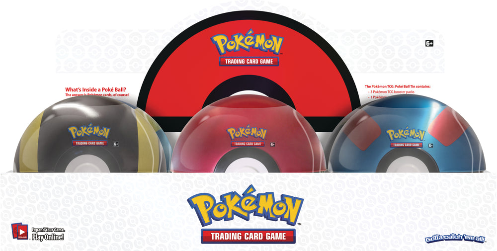 Poke Ball Tin Display (Winter 2021) Pokémon