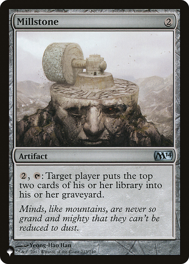 Millstone (M14) [The List] Magic: The Gathering