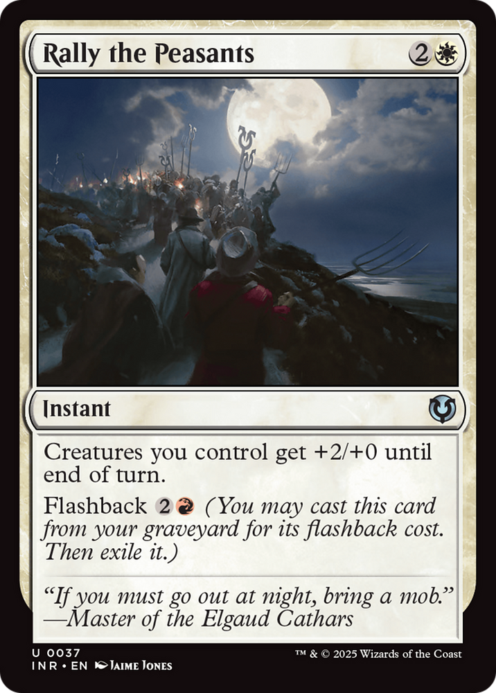 Rally the Peasants [Innistrad Remastered] Magic: The Gathering