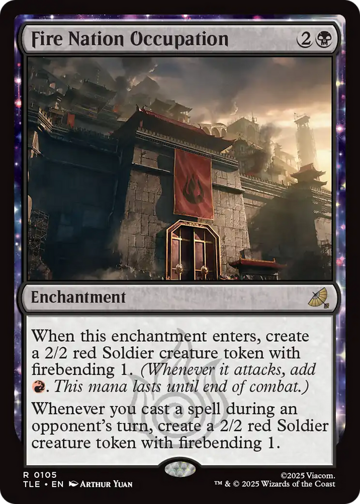 Fire Nation Occupation [Avatar: The Last Airbender: Eternal-Legal] Magic: The Gathering