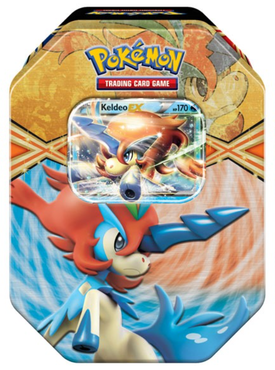 EX Power Tin (Keldeo EX) Pokémon