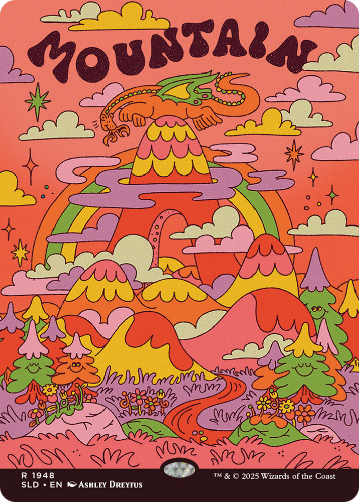 Mountain (1948) [Secret Lair Drop Series] Magic: The Gathering