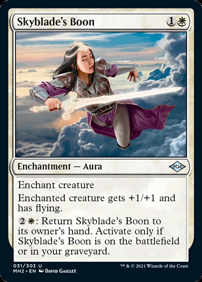 Skyblade's Boon [Modern Horizons 2] Magic: The Gathering