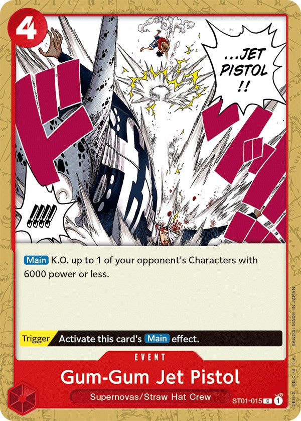 Gum-Gum Jet Pistol [Starter Deck: Straw Hat Crew] Bandai