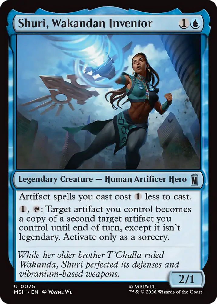 Shuri, Wakandan Inventor [Marvel Super Heroes] Magic: The Gathering