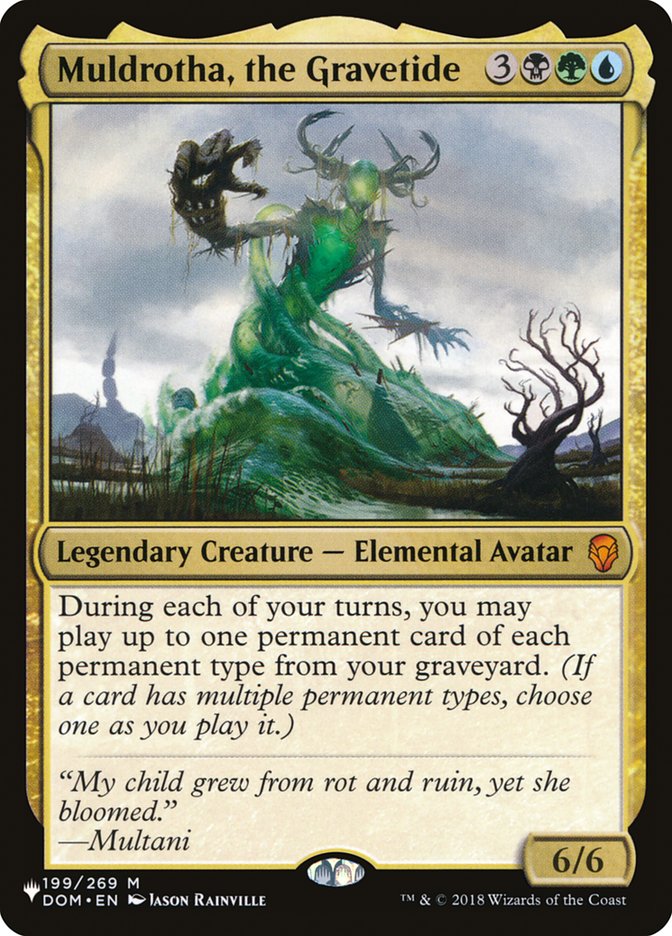 Muldrotha, the Gravetide [The List] Magic: The Gathering