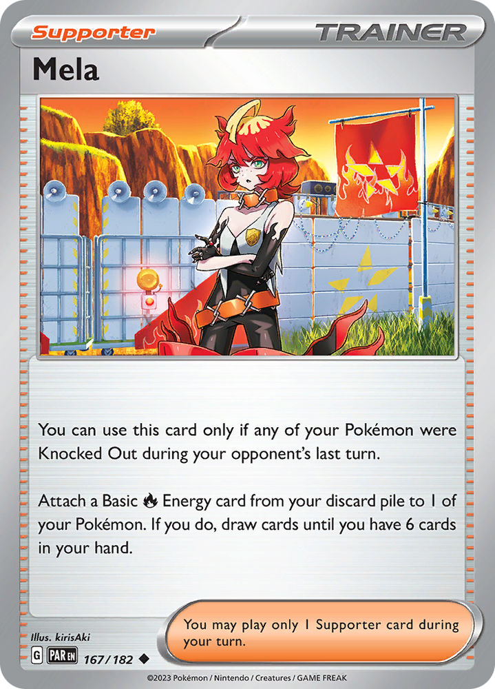 Mela (167/182) [Scarlet & Violet: Paradox Rift] Pokémon