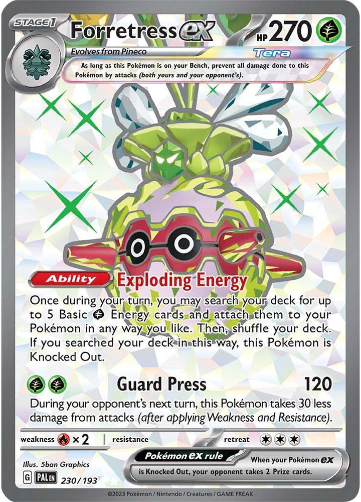 Forretress ex (230/193) [Scarlet & Violet: Paldea Evolved] Pokémon