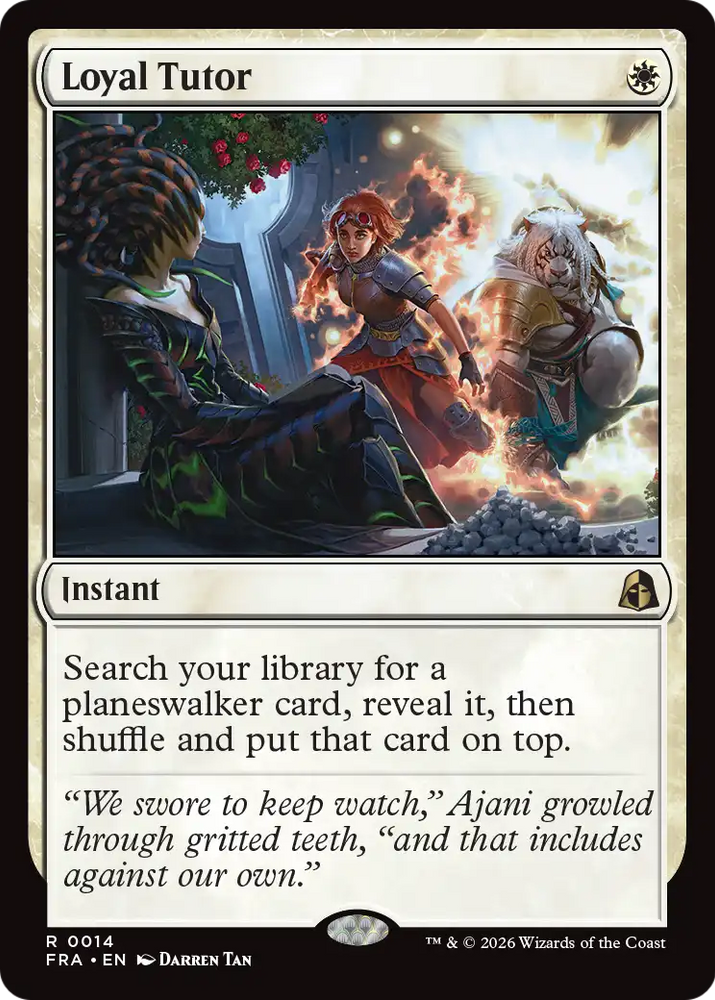Loyal Tutor [Reality Fracture] Magic: The Gathering