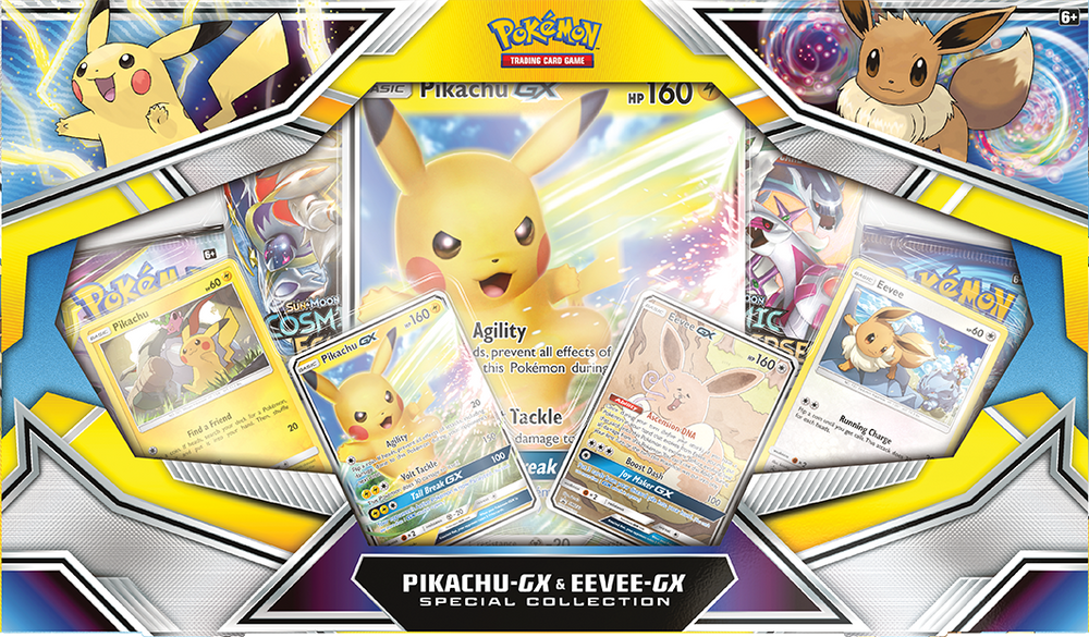 Sun & Moon: Cosmic Eclipse - Special Collection (Pikachu GX & Eevee GX) Pokémon