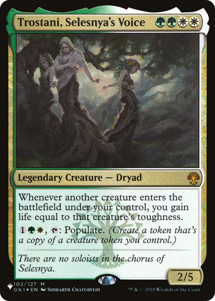 Trostani, Selesnya's Voice [The List] Magic: The Gathering