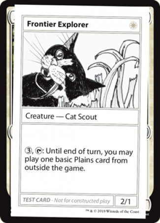 Frontier Explorer (2021 Edition) [Mystery Booster Playtest Cards] Magic: The Gathering