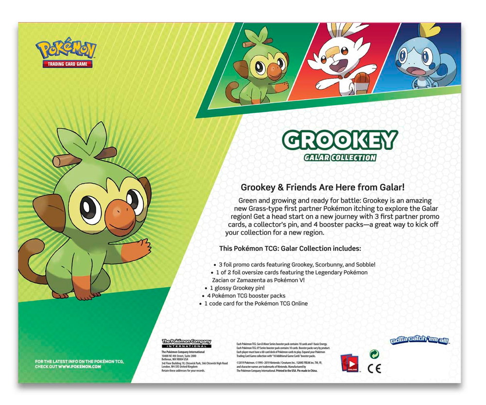 Galar Collection (Grookey/Zacian) Pokémon