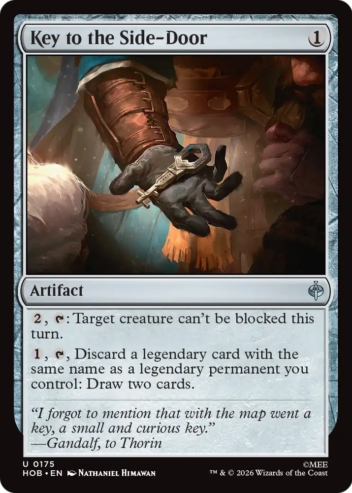 Key to the Side-Door [The Hobbit] Magic: The Gathering