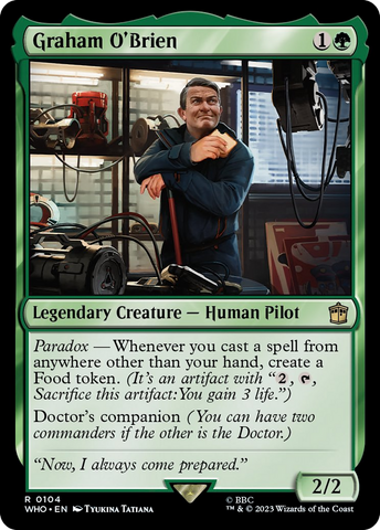 Graham O'Brien [Doctor Who] Magic: The Gathering