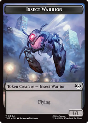 Insect Warrior // Food Double-Sided Token [Teenage Mutant Ninja Turtles Tokens] Magic: The Gathering