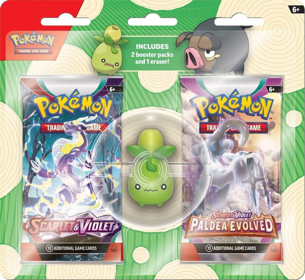 Back to School Eraser Blister 2023 (Smoliv) Pokémon