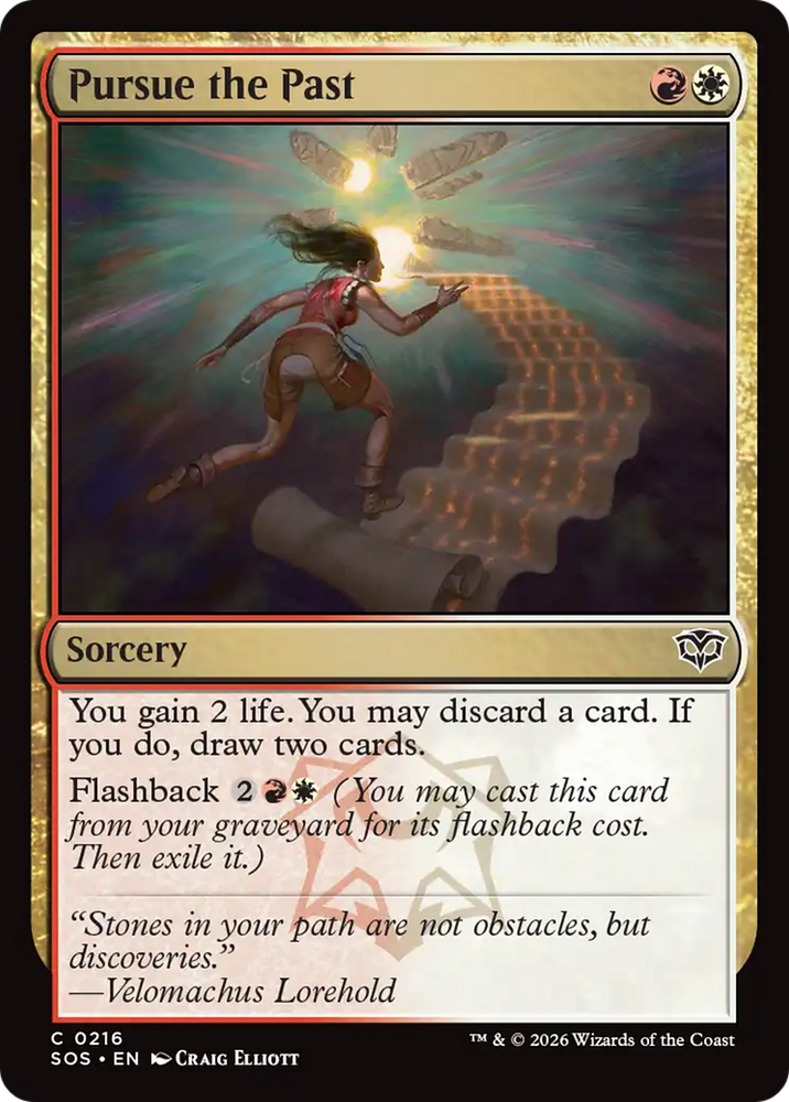 Pursue the Past [Secrets of Strixhaven] Magic: The Gathering