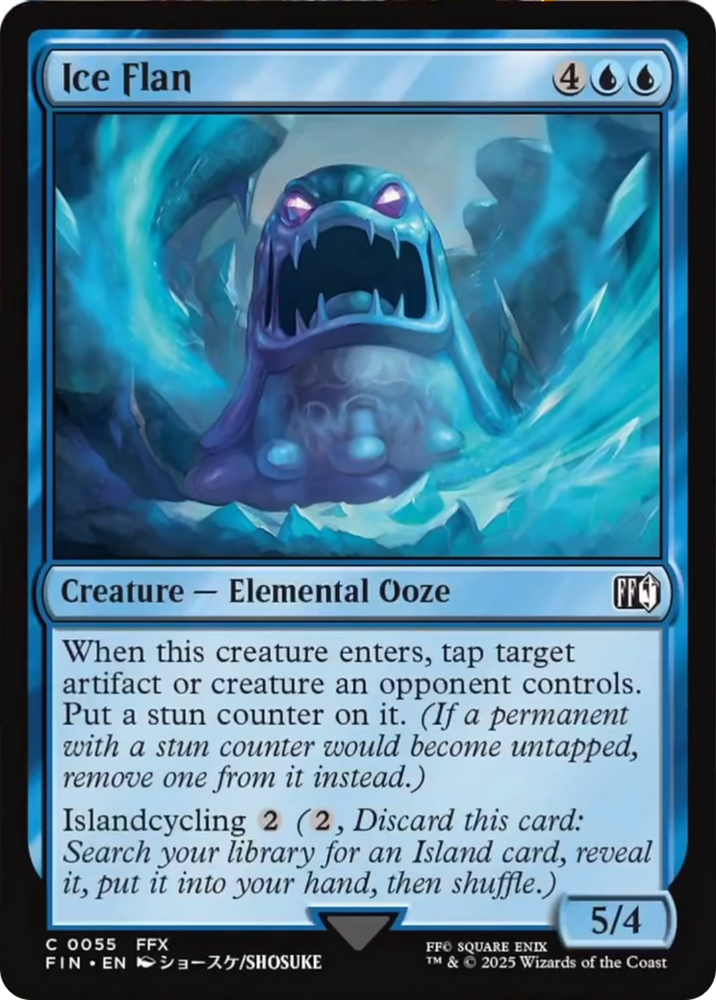 Ice Flan [FINAL FANTASY] Magic: The Gathering