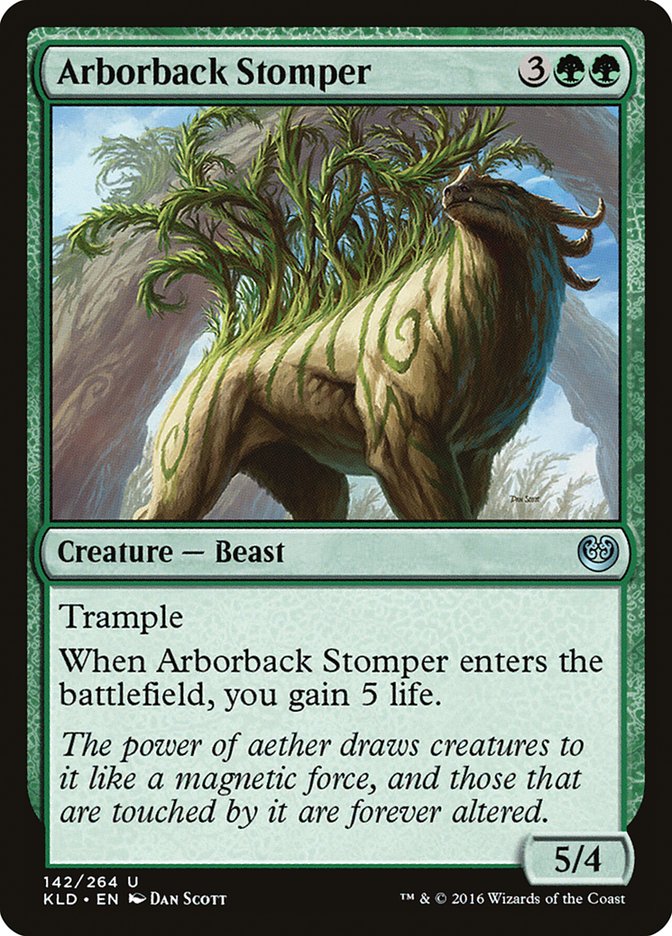 Arborback Stomper [Kaladesh] Magic: The Gathering