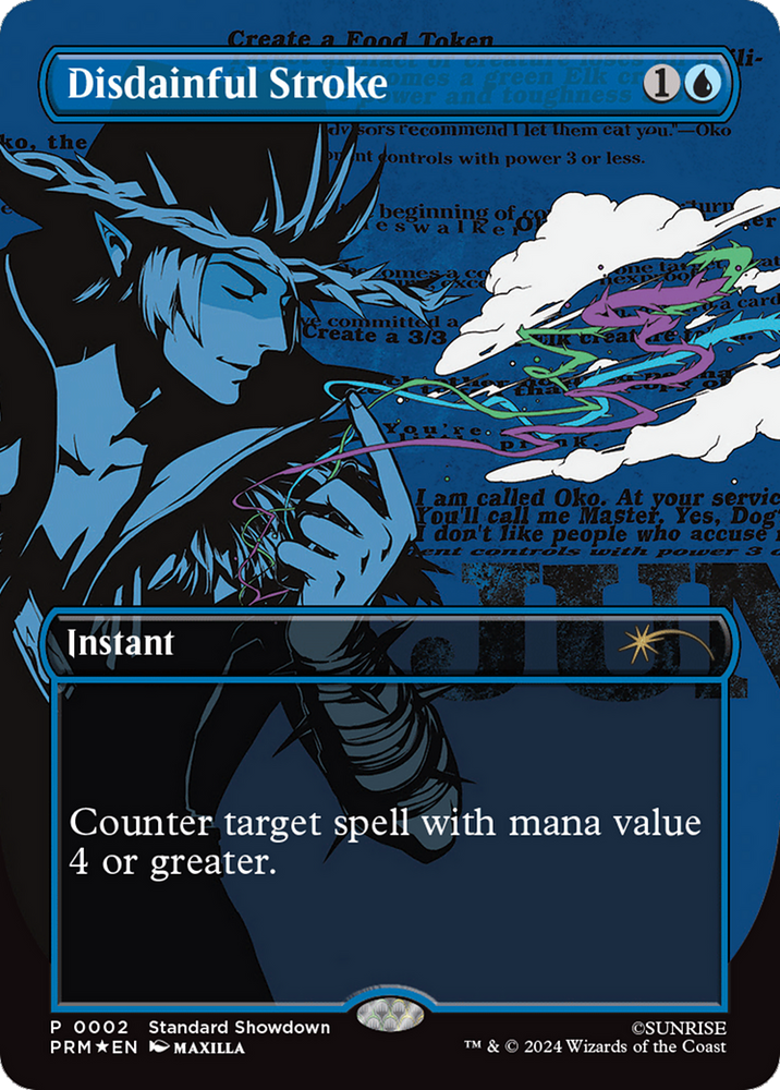 Disdainful Stroke [Standard Showdown Promos] Magic: The Gathering