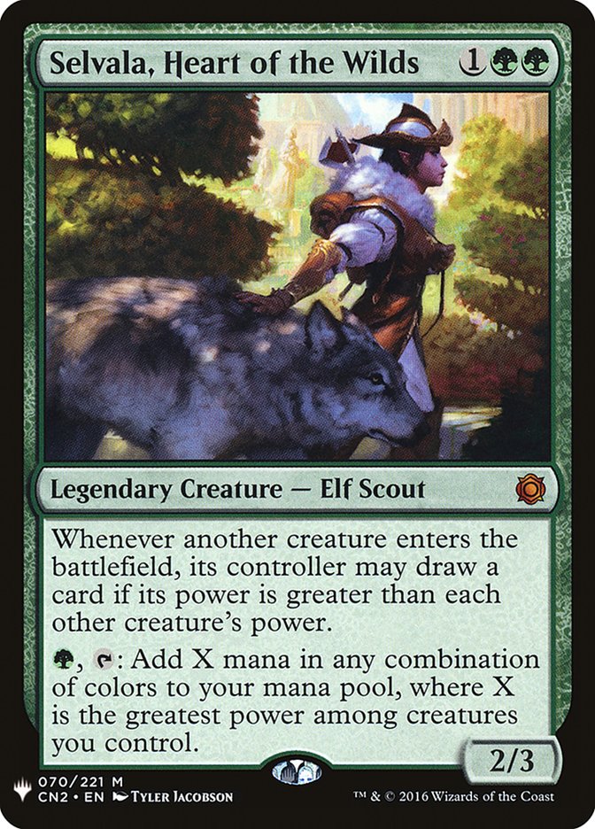 Selvala, Heart of the Wilds [Mystery Booster] Magic: The Gathering